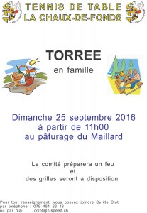 CTT La Chaux-de-Fonds - Torree du club